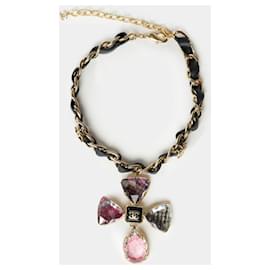 Chanel-CHANEL Jewelry in Rose Crystal - 102199-Pink