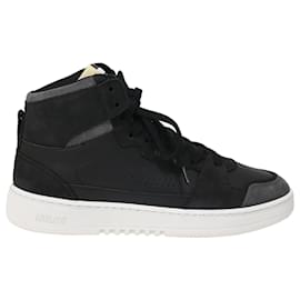 Axel Arigato-Axel Arigato Dice Hi Sneakers in Black Leather-Black