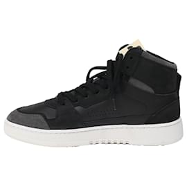 Axel Arigato-Axel Arigato Dice Hi Sneakers in Black Leather-Black