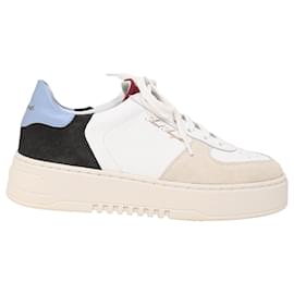 Baskets Orbit Patch Axel Arigato en cuir multicolore Blanc Écru