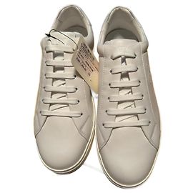 Fendi White Leather Sneakers White