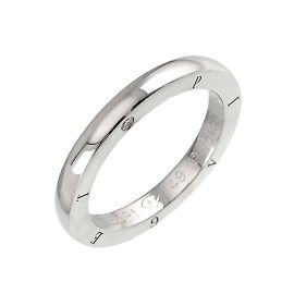 Piaget Platin-Diamantring Silber