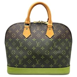 Louis Vuitton-Louis Vuitton Alma Tote Bag-Brown