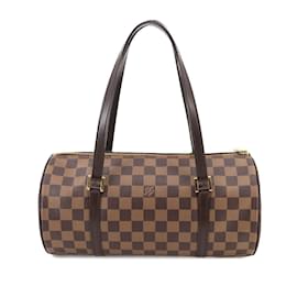 Louis Vuitton-Louis Vuitton Damier Papillon 30 Handbag-Brown,Damier ebene