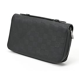 Louis Vuitton-Carteira Zippy XL com zíper redondo Louis Vuitton-Preto,Outro
