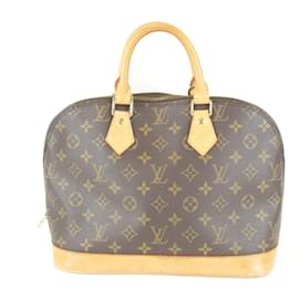 Louis Vuitton-Louis Vuitton Alma M51130 Handbag-Brown,Monogram