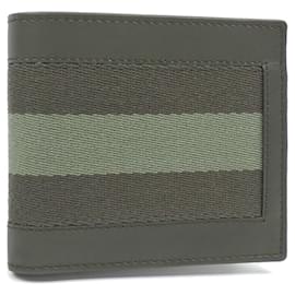 Gucci-Gucci Khaki Bi-fold Wallet-Khaki