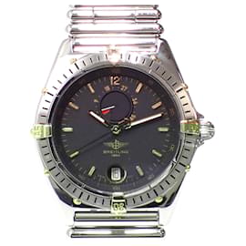 Breitling-Breitling Reserve Marche Men's Automatic Wristwatch-Silvery