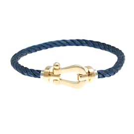 Fred-Fred Force 10 Large Model Charm Bracelet-Golden