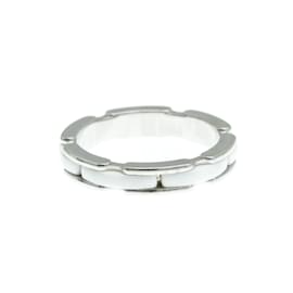 Chanel-Chanel Ultra Collection Band Ring-Silvery,White