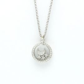 Collar Péndulo Chopard Happy Diamond 79/3926 Plata