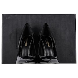 Saint Laurent- Saint Laurent Opyum Pumps in Black Patent Leather-Black