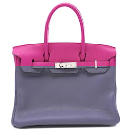 Hermès-Sac à main Hermès Birkin 30 Rose-Rose
