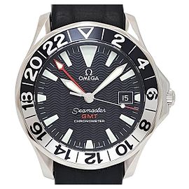 Omega Seamaster GMT Date Automatic Watch 2834.50.91 Black