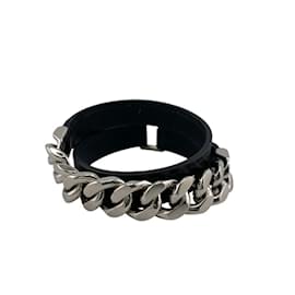 Hermès-Hermes Camden B2023 T4 Charm Bracelet-Black,Silvery