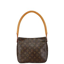 Louis Vuitton-Louis Vuitton Monogram Looping MM Shoulder Bag-Brown,Monogram
