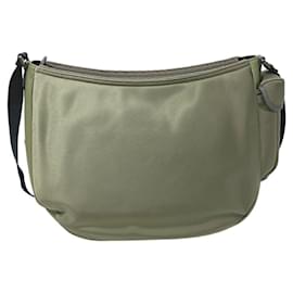 Christian Dior-Christian Dior Khaki Saddle Soft Sacai Shoulder Bag-Khaki