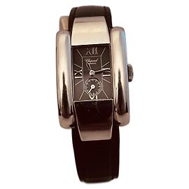 Chopard La Strada Uhr Edelstahl Grau Blau Anthrazitgrau