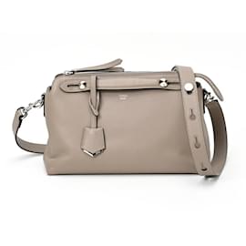 Fendi-Sac Boston Medium By the Way de Fendi-Gris