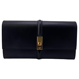 Céline Celine 16 Seize Turnlock Long Wallet Black