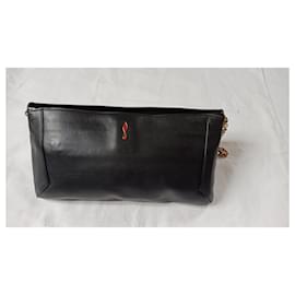 Christian Louboutin-Pochettes-Noir,Argenté,Multicolore
