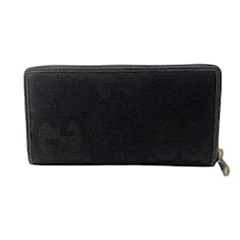 Gucci-Gucci Long Bi-Fold Wallet-Black