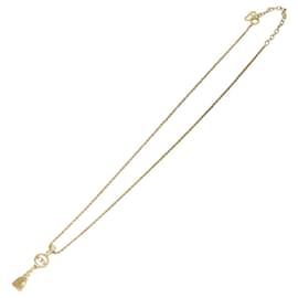 Christian Dior-Christian Dior Necklace metal Gold Tone Auth 99460-Other