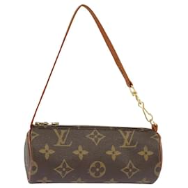 Louis Vuitton-LOUIS VUITTON Monogram Papillon Pouch LV Auth 90520-Monogram