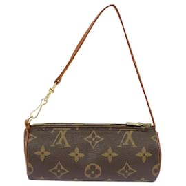 Louis Vuitton-LOUIS VUITTON Monogram Papillon Pouch LV Auth 90520-Monogram