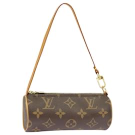 Louis Vuitton-LOUIS VUITTON Monogram Papillon Pouch LV Auth 98553-Monogram