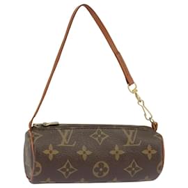 Louis Vuitton-LOUIS VUITTON Monogram Papillon Pouch LV Auth 100040-Monogram