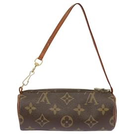 Louis Vuitton-LOUIS VUITTON Monogram Papillon Pouch LV Auth 100040-Monogram