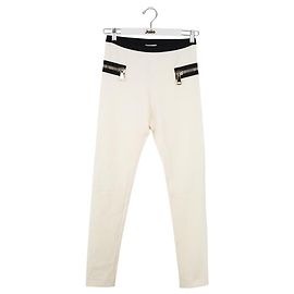 Moncler White slim pants White