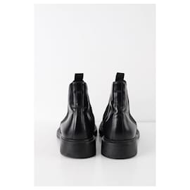 Prada-Leather boots-Black