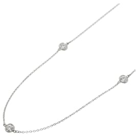 Tiffany & Co-Colar de diamante 5P By the Yard em platina da Tiffany & Co.-Outro