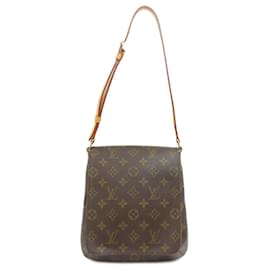 Louis Vuitton-Louis Vuitton M51258 Musette Salsa S Shoulder Bag-Brown,Monogram