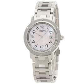 Hermès-Hermes CL6.410 Clipper Nacle New Buckle Watch-Other
