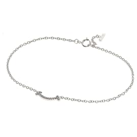 Tiffany & Co-Pulseira de diamante Tiffany T Smile em ouro branco 18K-Outro