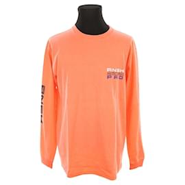 Autre Marque Sudadera de algodón naranja Naranja