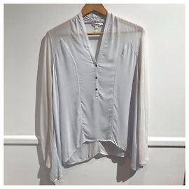 HELMUT LANG Tops T.Internacional M Viscose Branco