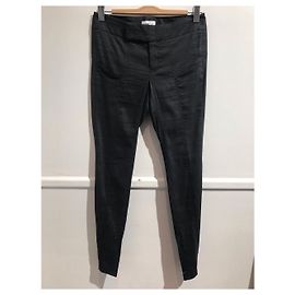 HELMUT LANG Pantalons T.International S Lin Noir
