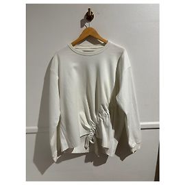 MARQUES ALMEIDA Tricot T.International S Polyester Blanc