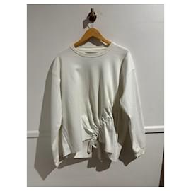 MARQUES ALMEIDA Strick T.International S Polyester Weiß