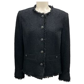 Chaqueta de tweed negra Carmen de Rag & Bone Negro