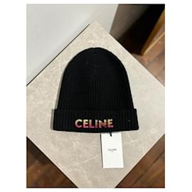 Céline-CELINE Hats T.International M Wool-Black