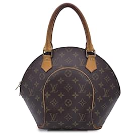 Louis Vuitton-Monogram Canvas Ellipse PM Top Handles Bag M51127-Brown