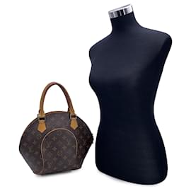 Louis Vuitton-Monogram Canvas Ellipse PM Top Handles Bag M51127-Brown