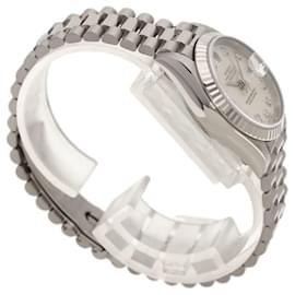 Rolex-Rolex Datejust 10P Diamond Watch-White