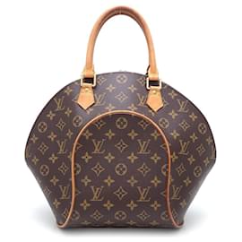 Louis Vuitton-Louis Vuitton Monogram Ellipse MM Handbag-Brown,Monogram