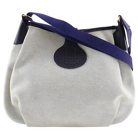 Hermès Bolso de Hombro Rodeo Hermes Gris/Navy Gris